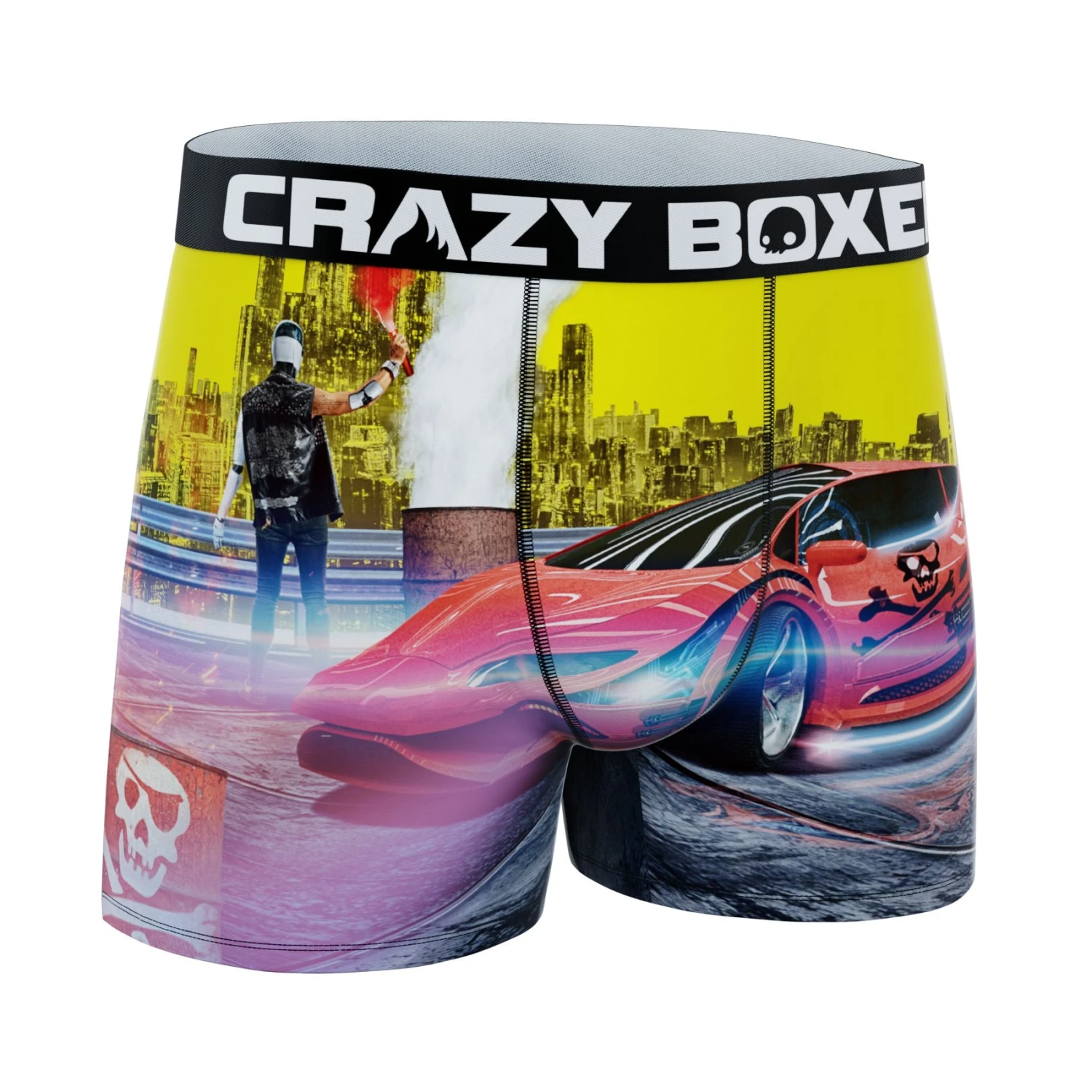 CRAZYBOXER Cyber Punk Kid's Boxer Briefs 3 CRAZYBOXER Cyber Punk Kid's Boxer Briefs - Image 3