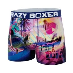 CRAZYBOXER Skateboarding Kid's Boxer Briefs -Crazy Boxer CBSPO0302REX 4
