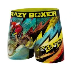 CRAZYBOXER Sport Mountain Bike Kid's Boxer Briefs 7 CRAZYBOXER Sport Mountain Bike Kid's Boxer Briefs -Crazy Boxer CBSPO0302VTT 4