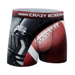 CRAZYBOXER American Football Kid's Boxer Briefs -Crazy Boxer CBSPO03FOOT 2