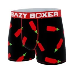 CRAZYBOXER Sriracha Bottles Men's Boxer Briefs -Crazy Boxer CBSRI0102VECT 4