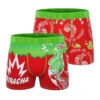 CRAZYBOXER Sriracha Rooster Men's Boxer Briefs (2 Pack)