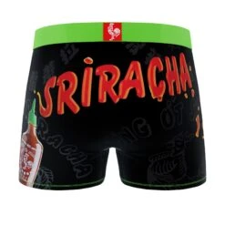 CRAZYBOXER Sriracha Bottles Men's Boxer Briefs (3 Pack) -Crazy Boxer CBSRI0103X3C1 9