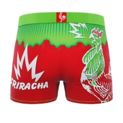 CRAZYBOXER Sriracha Men's Boxer Briefs (3 Pack) -Crazy Boxer CBSRI0103X3C4 9