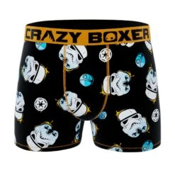 CRAZYBOXER Star Wars DARTH VADERMen's Men's Boxer Briefs (3 Pack) 12 CRAZYBOXER Star Wars DARTH VADERMen's Men's Boxer Briefs (3 Pack) -Crazy Boxer CBSTW0101X3D1 9