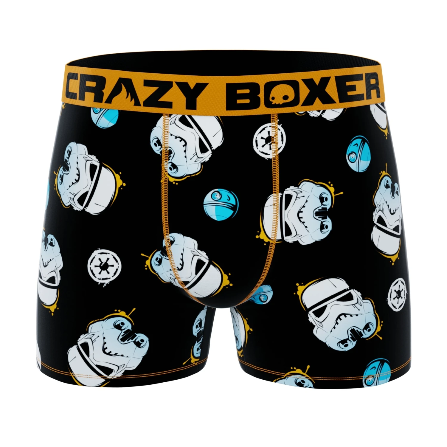 CRAZYBOXER Star Wars Stromtroopers Men's Boxer Briefs 1 CRAZYBOXER Star Wars Stromtroopers Men's Boxer Briefs