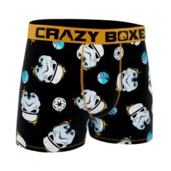 CRAZYBOXER Star Wars Stromtroopers Men's Boxer Briefs 6 CRAZYBOXER Star Wars Stromtroopers Men's Boxer Briefs -Crazy Boxer CBSTW0102AOP2 4