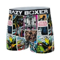 CRAZYBOXER Men's Star Wars Comic Boxer Briefs -Crazy Boxer CBSTW0102COM 5