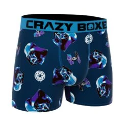 Men's Star Wars Darth Vador Boxer Briefs -Crazy Boxer CBSTW0102DRK 3