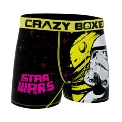 CRAZYBOXER Men's Star Wars Super Stromtroopers Boxer Briefs 6 CRAZYBOXER Men's Star Wars Super Stromtroopers Boxer Briefs -Crazy Boxer CBSTW0102TRO 4