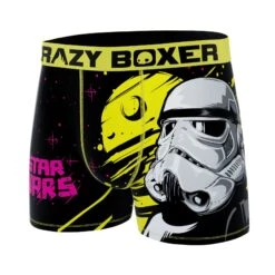 CRAZYBOXER Men's Star Wars Super Stromtroopers Boxer Briefs 7 CRAZYBOXER Men's Star Wars Super Stromtroopers Boxer Briefs -Crazy Boxer CBSTW0102TRO 5