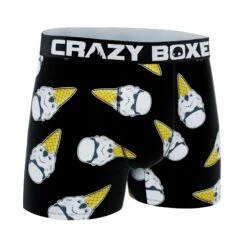 CRAZYBOXER Star Wars Stromtrooper Ice Cream Men's Boxer Briefs -Crazy Boxer CBSTW0103ICEC 3
