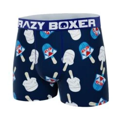 CRAZYBOXER Star Wars Stromtrooper Popsicle Men's Boxer Briefs -Crazy Boxer CBSTW0103LOLI 4
