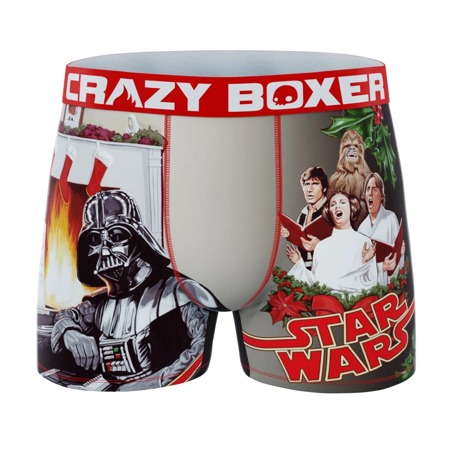 CRAZYBOXER Star Wars Vador Christmas Men's Boxer Briefs (2 Pack) 2 CRAZYBOXER Star Wars Vador Christmas Men's Boxer Briefs (2 Pack) - Image 2