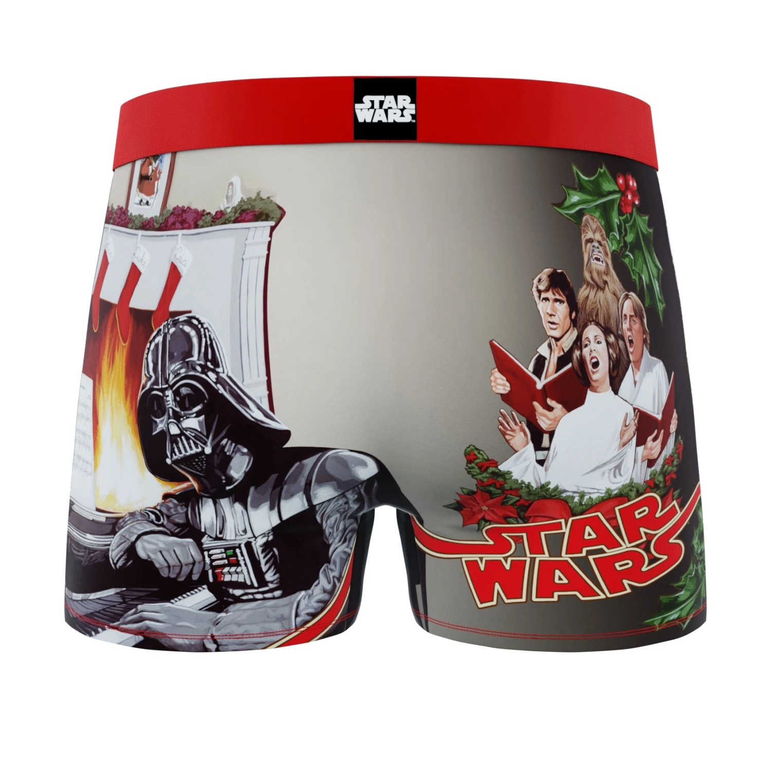 CRAZYBOXER Star Wars Vador Christmas Men's Boxer Briefs (2 Pack) 3 CRAZYBOXER Star Wars Vador Christmas Men's Boxer Briefs (2 Pack) - Image 3