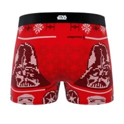 CRAZYBOXER Star Wars Vador Christmas Men's Boxer Briefs (2 Pack) 9 CRAZYBOXER Star Wars Vador Christmas Men's Boxer Briefs (2 Pack) -Crazy Boxer CBSTW0103X2A3 4
