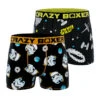 CRAZYBOXER Star Wars Spaceships Men's Boxer Briefs (2 Pack)