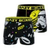 CRAZYBOXER Star Wars Stromtroopers Space Ships Men's Boxer Briefs (2 Pack)