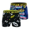 CRAZYBOXER Star Wars Nav Men's Boxer Briefs (2 Pack)