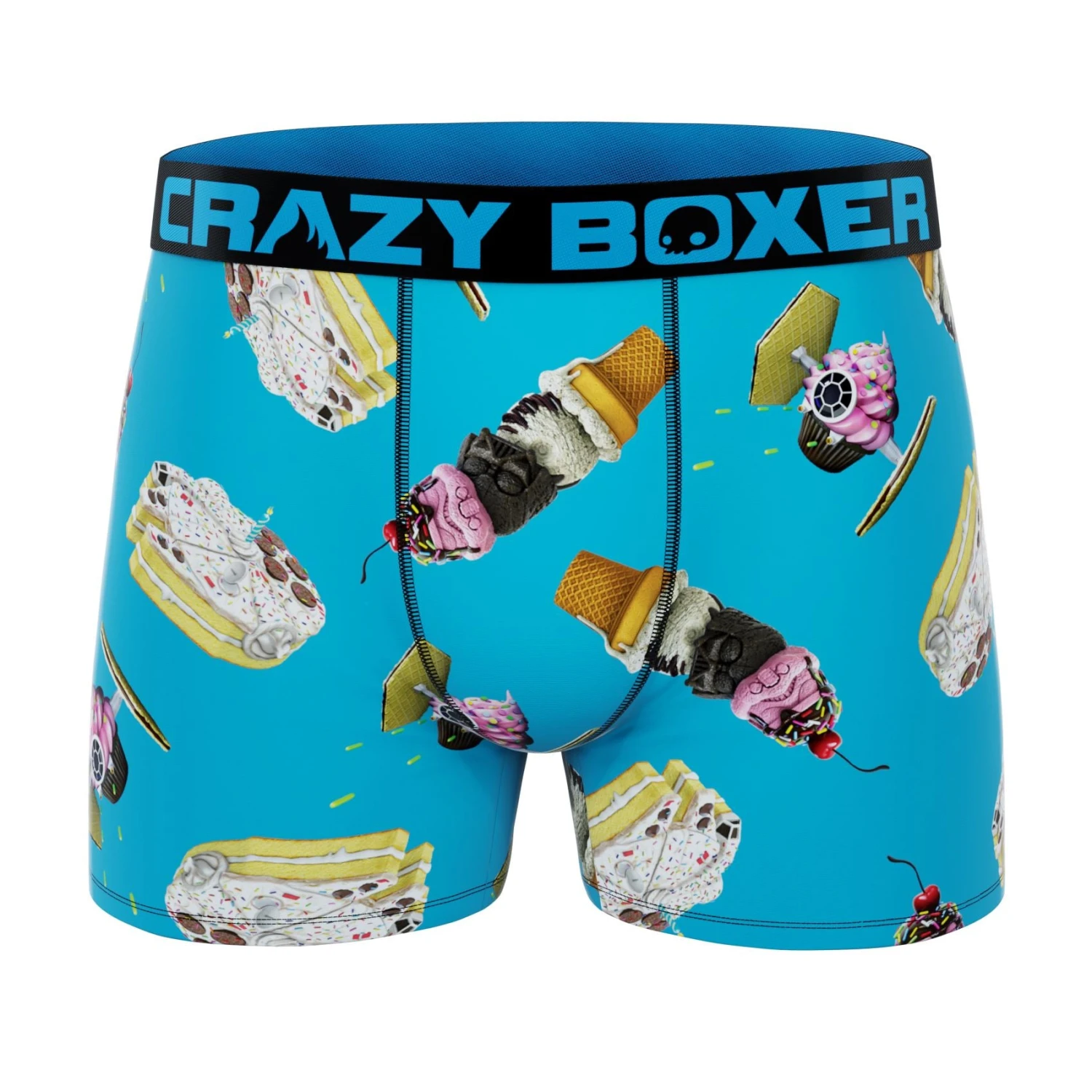 CRAZYBOXER Star Wars Ice Cream Desert Men's Boxer Briefs (2 Pack) 2 CRAZYBOXER Star Wars Ice Cream Desert Men's Boxer Briefs (2 Pack) - Image 2
