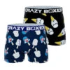 CRAZYBOXER Star Wars Ice Cream Men's Boxer Briefs ( Pack 2)