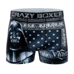 CRAZYBOXER Star Wars Darth Vader Men's Boxer Briefs