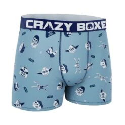 CRAZYBOXER Star Wars Group Men's Boxer Briefs -Crazy Boxer CBSTW0104GRUP 3