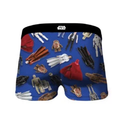 CRAZYBOXER Star Wars Blue Men's Boxer Briefs (Pack 2) -Crazy Boxer CBSTW0104X2D1 5