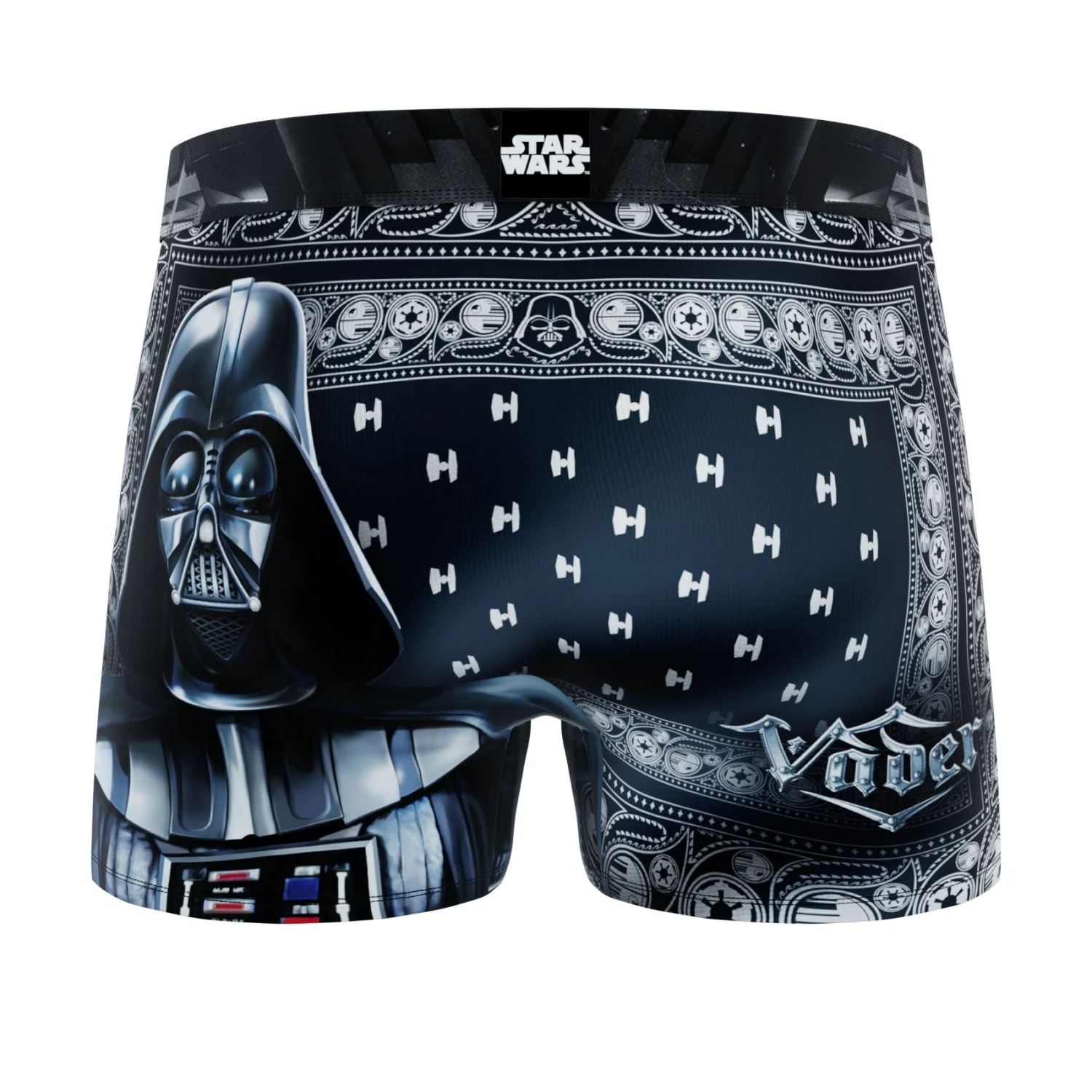 CRAZYBOXER Star Wars Darth Vader Men's Boxer Briefs (3 Pack) 3 CRAZYBOXER Star Wars Darth Vader Men's Boxer Briefs (3 Pack) - Image 3