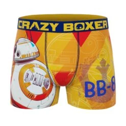 CRAZYBOXER Star Wars BB8 Men's Boxer Briefs