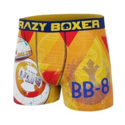 CRAZYBOXER Star Wars BB8 Men's Boxer Briefs -Crazy Boxer CBSW101BB8 4
