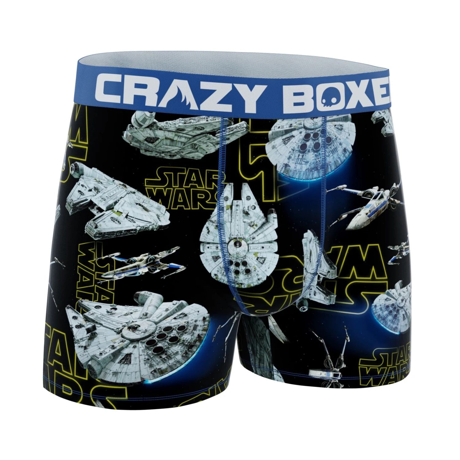 CRAZYBOXER Star Wars Falcon Men's Boxer Briefs 3 CRAZYBOXER Star Wars Falcon Men's Boxer Briefs - Image 3