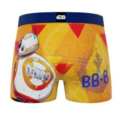 CRAZYBOXER Star Wars BB8 Men's Boxer Briefs (2 Pack) -Crazy Boxer CBSW101X2A6 5