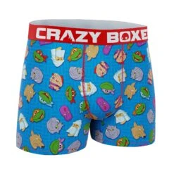 CRAZYBOXER Ninja Turtles Sewer Men's Boxer Briefs -Crazy Boxer CBTMN0103ALLS 3
