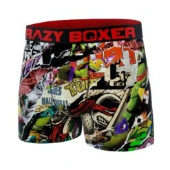 CRAZYBOXER Ninja Turtles Medley Men's Boxer Briefs -Crazy Boxer CBTMN0103MEDL 4