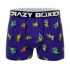 CRAZYBOXER Ninja Turtles Skateboard Men's Boxer Briefs