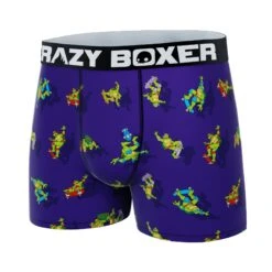 CRAZYBOXER Ninja Turtles Skateboard Men's Boxer Briefs -Crazy Boxer CBTMN0103SKAT 4