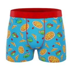 CRAZYBOXER Ninja Turtles Men's Boxer Briefs 2 Pack (Creative Packaging)