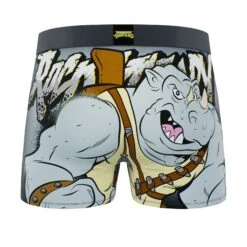 CRAZYBOXER Ninja Turtles Rocksteady Sewer Men's Boxer Briefs (2 Pack) -Crazy Boxer CBTMN0103X2C1 5