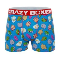 CRAZYBOXER Ninja Turtles Rocksteady Sewer Men's Boxer Briefs (2 Pack) -Crazy Boxer CBTMN0103X2C1 6