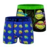 CRAZYBOXER Ninja Turtles Cowabunga + TMNT Team Men's Boxer Briefs (2 Pack)