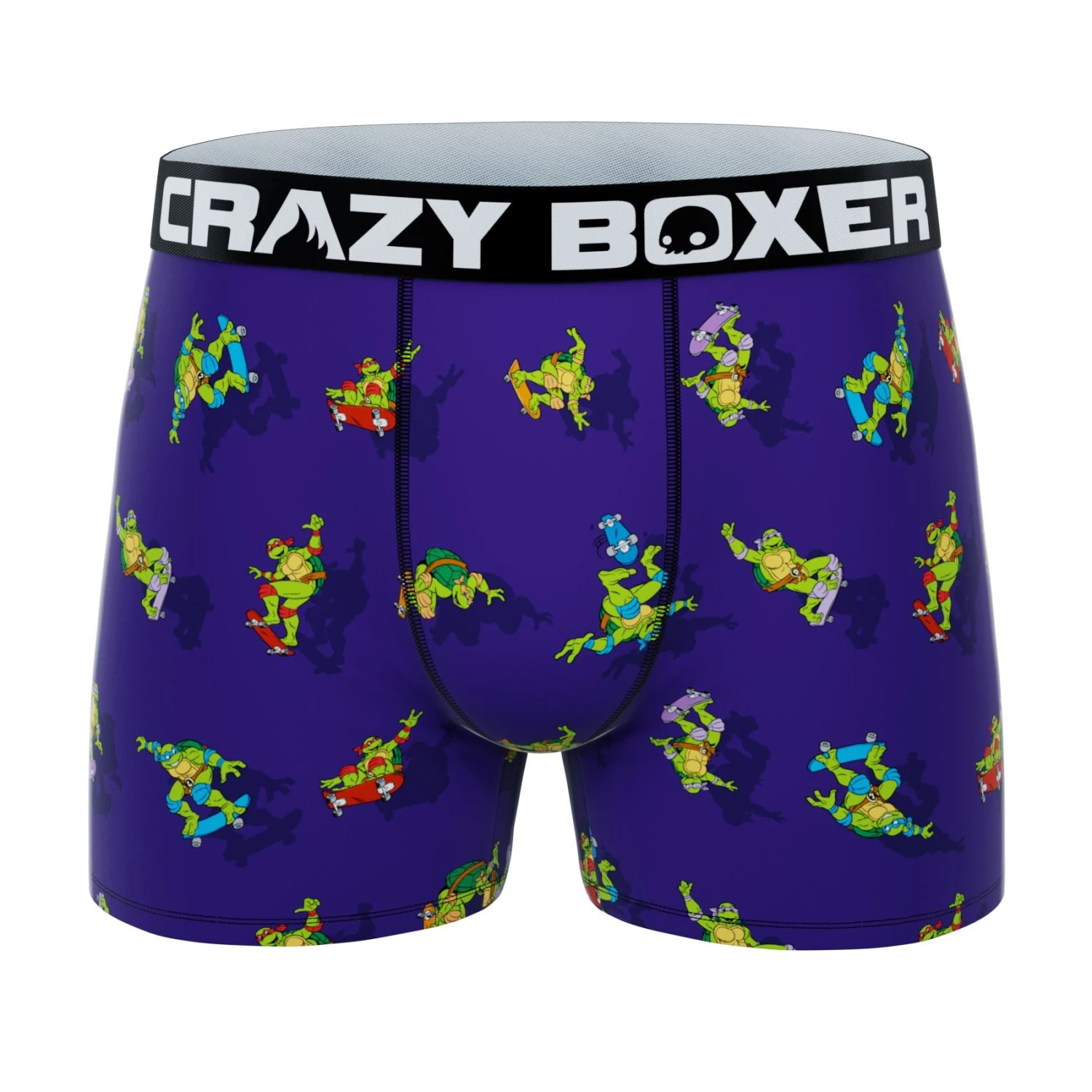 CRAZYBOXER Ninja Turtles Skateboard & Medley Men's Boxer Briefs (3 Pack) 6 CRAZYBOXER Ninja Turtles Skateboard & Medley Men's Boxer Briefs (3 Pack) - Image 6