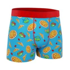 CRAZYBOXER Ninja Turtles Pizza Box Men's Boxer Briefs (Creative Packaging) -Crazy Boxer CBTMN0104PIZZN 3