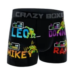 CRAZYBOXER Ninja Turtles Player Men's Boxer Briefs -Crazy Boxer CBTMN0105ALLS 3