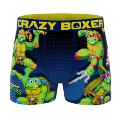 CRAZYBOXER Ninja Turtles Pix Men's Boxer Briefs