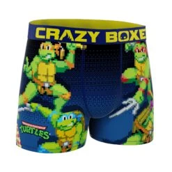 CRAZYBOXER Ninja Turtles Pix Men's Boxer Briefs -Crazy Boxer CBTMN0105PIXE 3