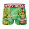 CRAZYBOXER Ninja Turtles Santa Turtles Men's Boxer Briefs