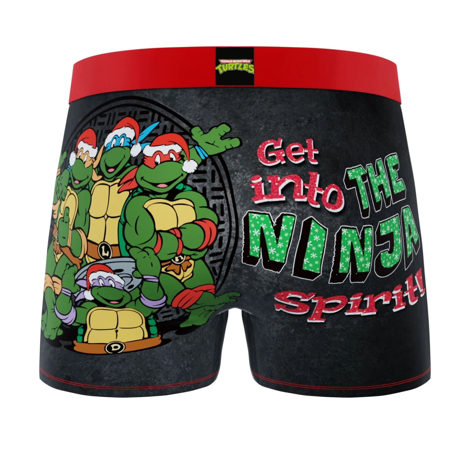 CRAZYBOXER Ninja Turtles Holidays Men's Boxer Briefs (2 Pack) 3 CRAZYBOXER Ninja Turtles Holidays Men's Boxer Briefs (2 Pack) - Image 3