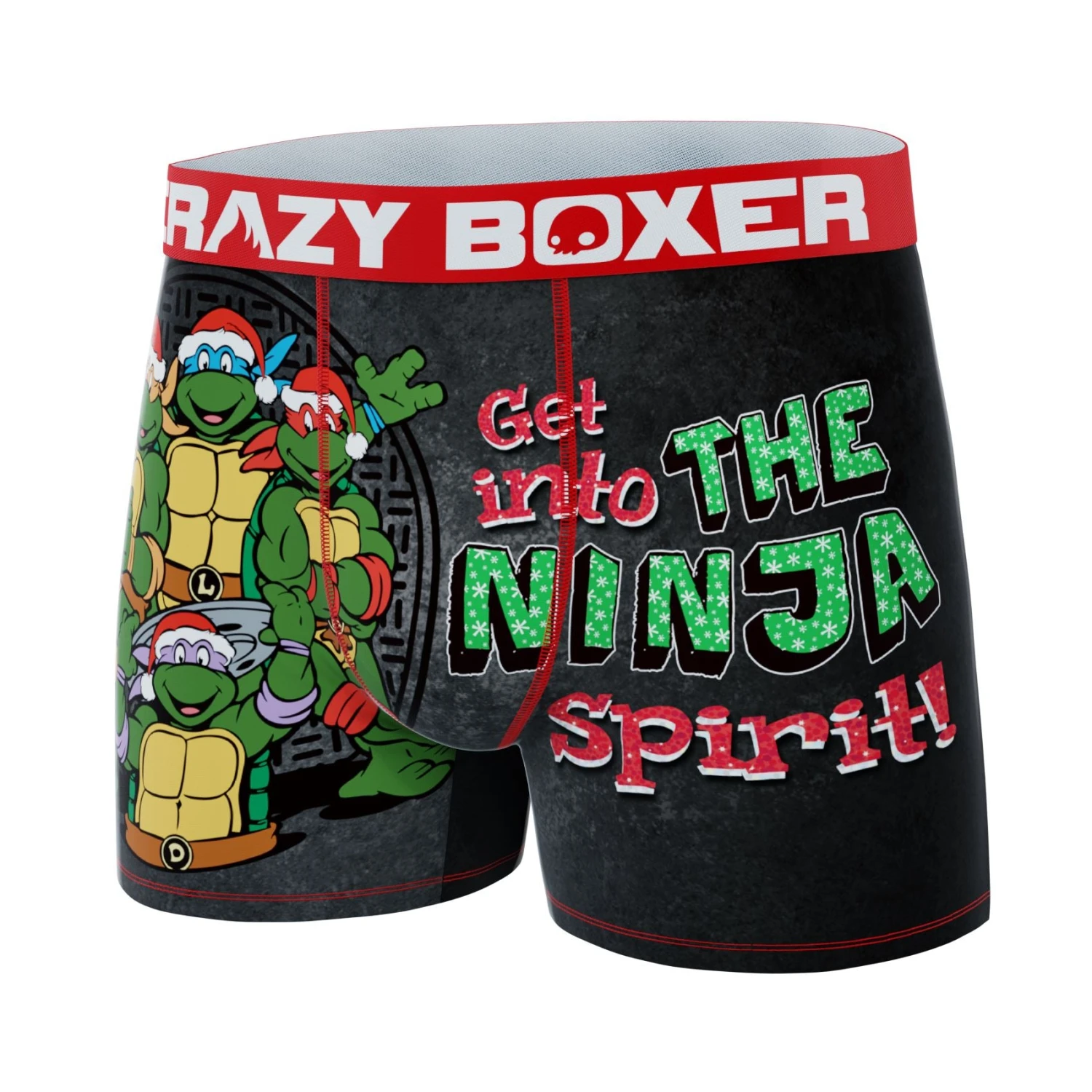 CRAZYBOXER Ninja Turtles Spirit Men's Boxer Briefs 4 CRAZYBOXER Ninja Turtles Spirit Men's Boxer Briefs - Image 4