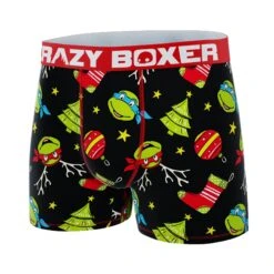 CRAZYBOXER Ninja Turtles Ornaments Men's Boxer Briefs -Crazy Boxer CBTMNT01TURT 4
